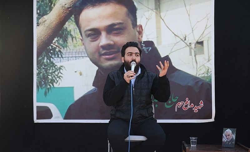عکس/ ششمین سالگرد شهید مدافع حرم حاج عبدالله باقری 