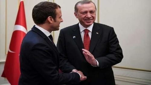  اردوغان و ماکرون نشست دوجانبه در رم برگزار کردند