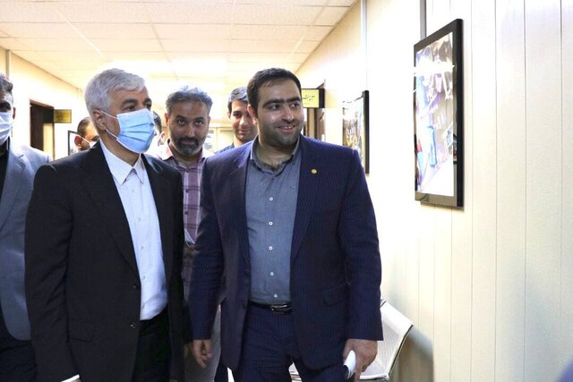  حضور وزیر ورزش در فدراسیون بدنسازی