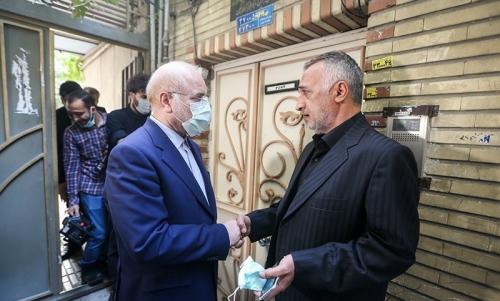 دیدار رئیس مجلس با خانواده شهید جمال محمد شاهی