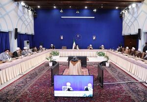 نشست جامعه روحانیت مبارز با رئیس‌جمهور
