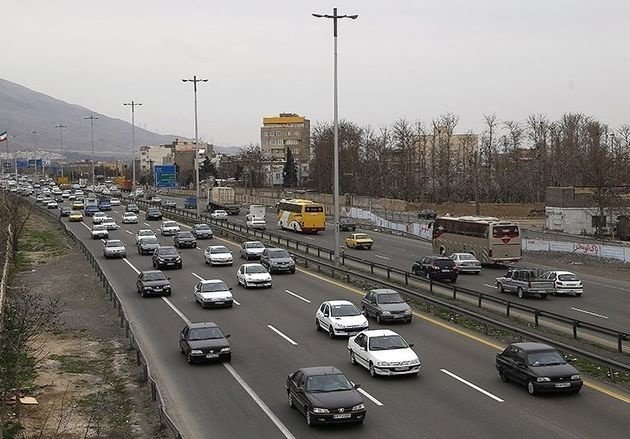 وضعیت راه‌های کشور در ۲۰ آبان ماه