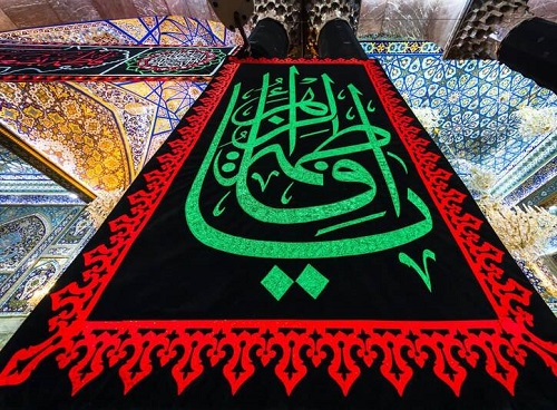  عکس/ کربلا سیاه پوش شد
