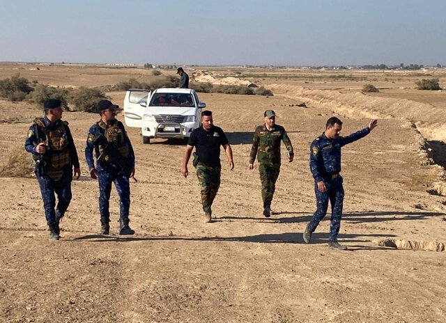  حشد شعبی ۷ مخفیگاه داعش را در کوه‌های حمرین کشف کرد