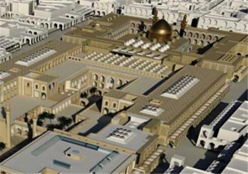 تکمیل صحن حضرت زهرا(س) تا عید غدیر 