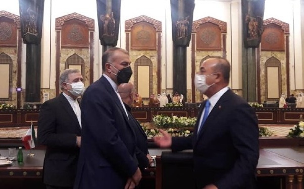  استقبال امیرعبداللهیان از چاوش اوغلو
