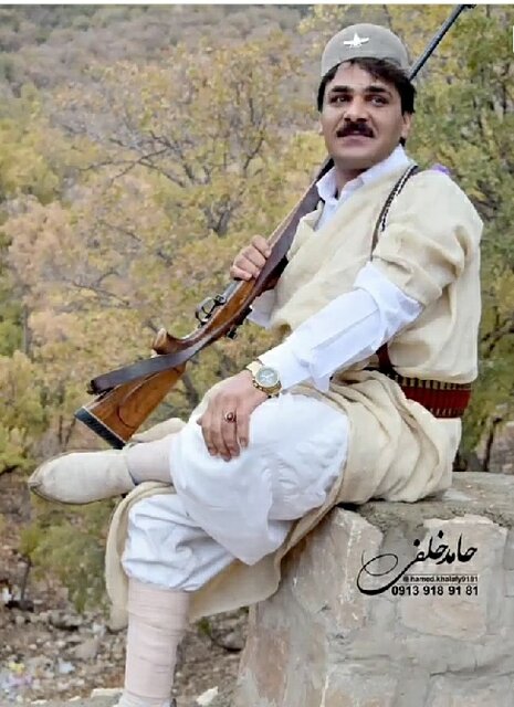  خواننده لُر در آتش سوخت 