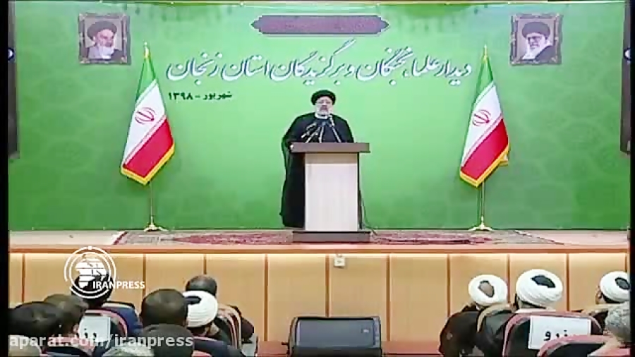  فیلم/ بغض رئیس‌جمهور هنگام سخنرانی در مورد غواصان دفاع مقدس