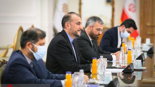 دیدار معاون نخست وزیر آذربایجان با وزیر امور خارجه   