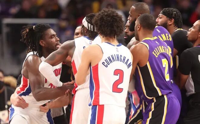  جنجال و درگیری خونین در لیگ NBA