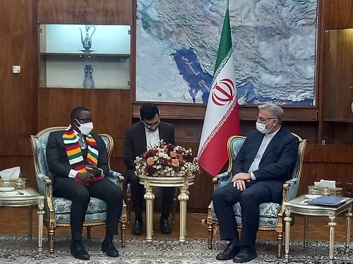 ایران از گسترش و تعمیق مناسبات دوجانبه تهران ـ هراره استقبال می‌کند
