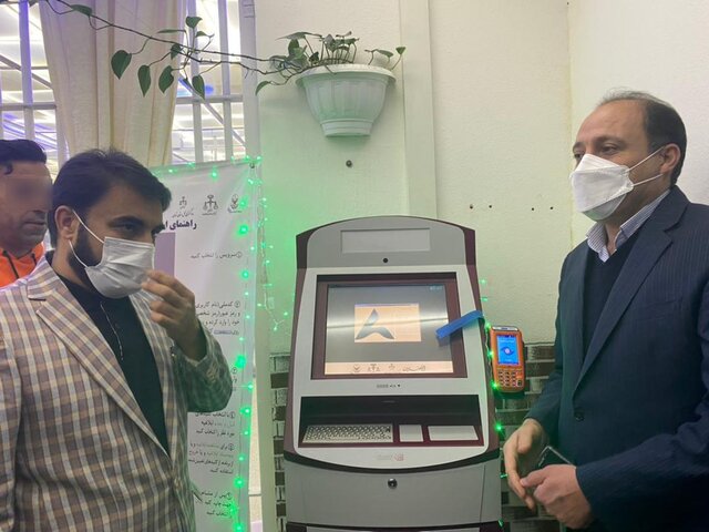  راه اندازی دستگاه ورود به سامانه ثنا در زندان تهران بزرگ
