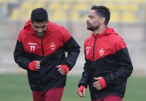  گزارش تمرین پرسپولیس پیش از دربی