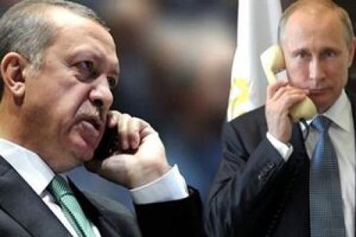اردوغان و پوتین گفتگو کردند
