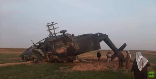  سقوط بالگرد نظامی عراق 