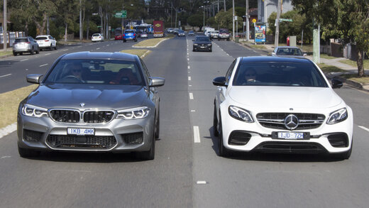 کورس دیوانه‌وار و مرگبار BMW با بنز