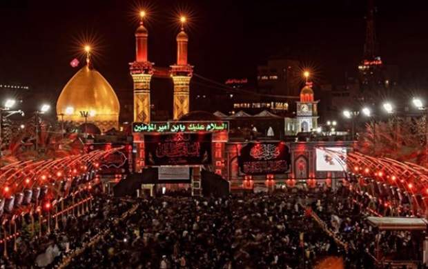 عزاداری ایرانیان در کربلا برای حضرت زهرا(س)