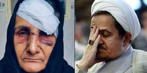  بی صداقتی پیرزن و عبای پیرمرد