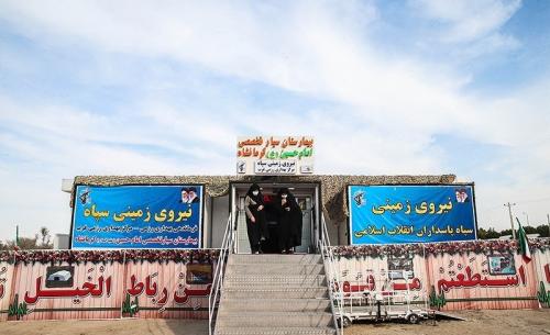  بیمارستان سیار نیروی زمینی سپاه در قشم 