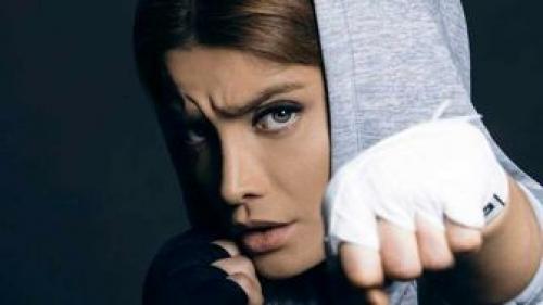 تینا آخوندتبار در روسیه /عکس 