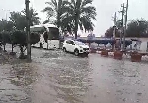  فیلم/ در ۱۲ ساعت گذشته معادل یک سال باران در چابهار بارید