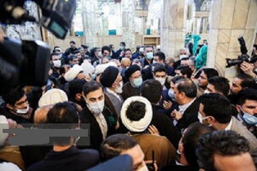  رئیسی به نماز جمعه قم رفت