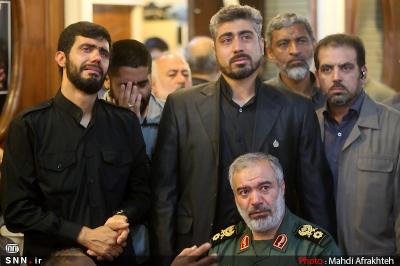 عکس/ مراسم ترحیم دریادار پاسدار حاج محمد ناظری 