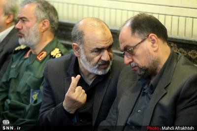 عکس/ مراسم ترحیم دریادار پاسدار حاج محمد ناظری 
