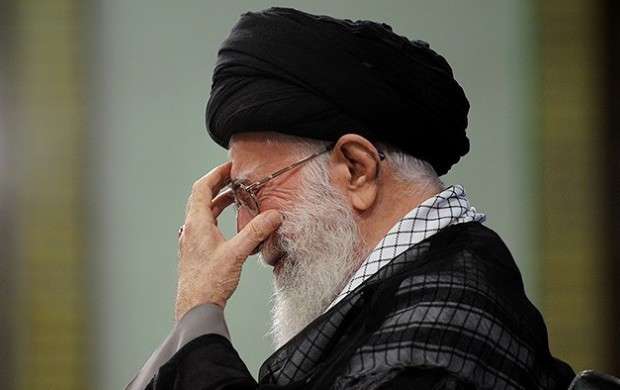 اشک های رهبردرفراق سردارسلیمانی
