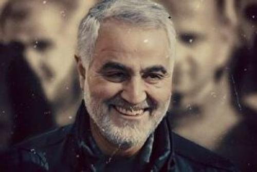 عکس حاج قاسم بر فراز بزرگترین چرخ و فلک جهان