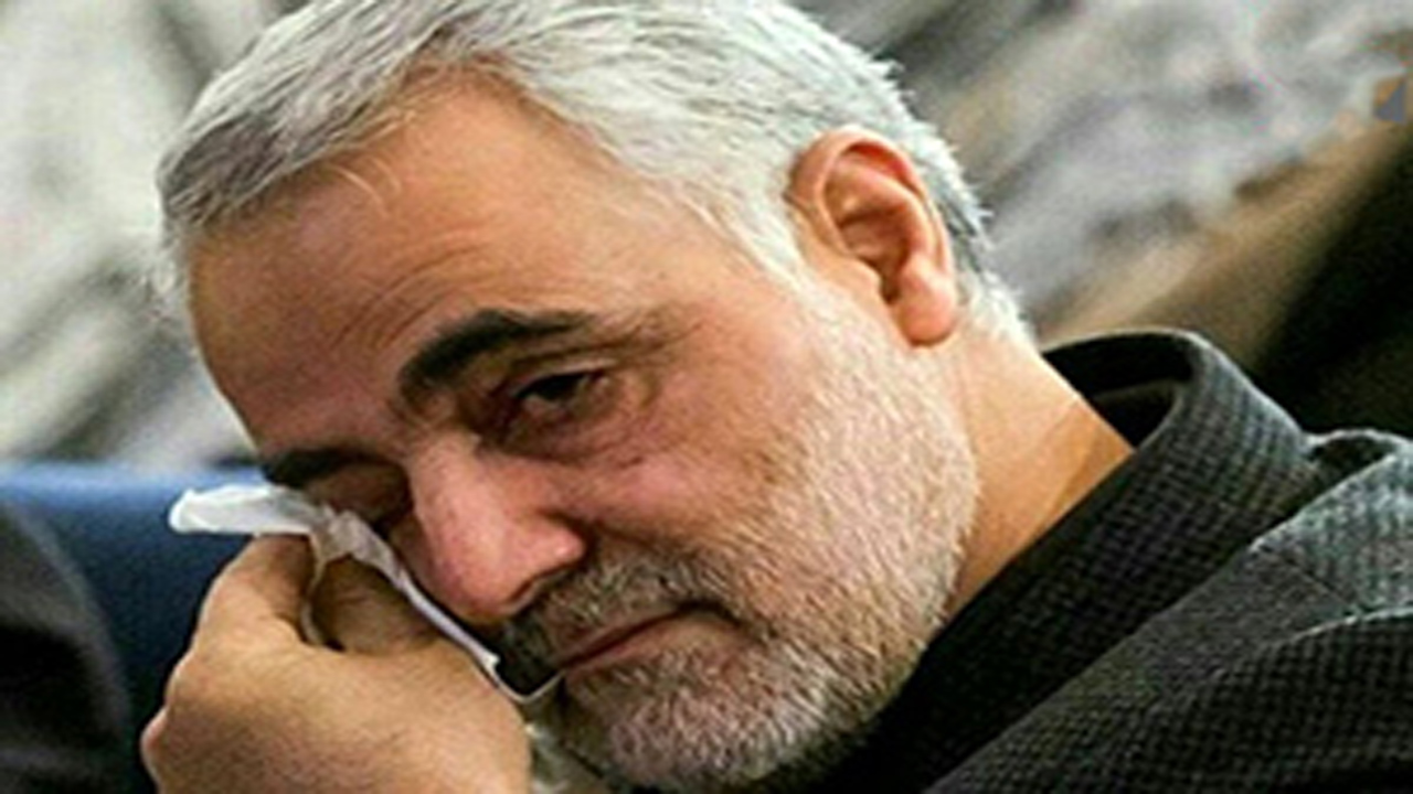اشک‌های«حاج قاسم»در فراق «حاج احمد»