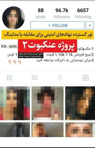 تور گسترده نهادهای امنیتی برای مقابله با مدلینگ/ نقشه ارتباط متهمان 