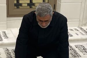 حضور سردار قاآنی در نجف +عکس
