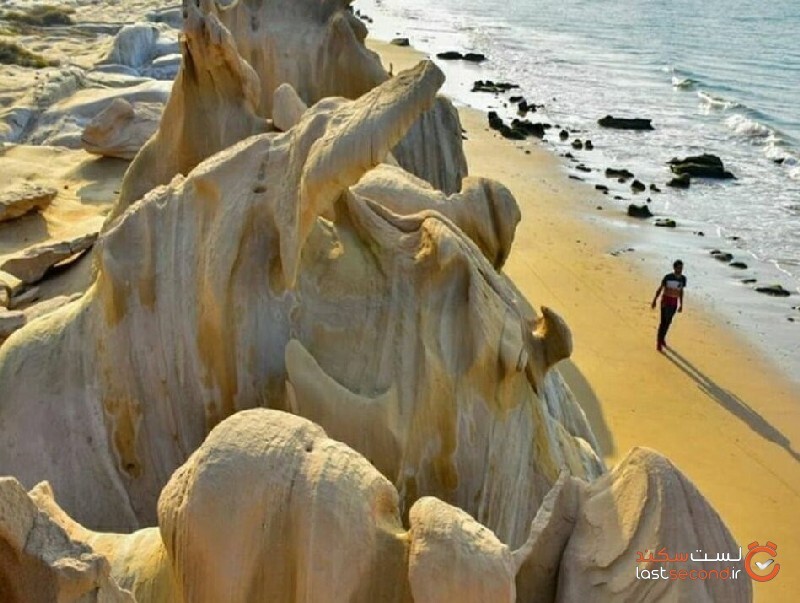  تصویری جذاب و دیدنی از ساحل هرمزگان