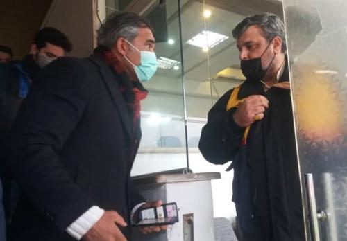 عکس/ عقاب برای دیدن پسرش به ورزشگاه آمد