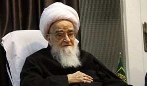 عکس/ آماده‌سازی محل خاکسپاری آیت‌الله صافی گلپایگانی