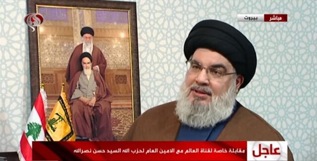 نصرالله: ایران یک قدرت بزرگ منطقه ای و تاثیر گذار در جهان است