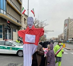 عکسهای ارسالی ازراهپیمایی 22بهمن  خیابان استادنجات اللهی  