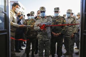  افتتاح مجتمع مسکونی توسط سرلشکر باقری