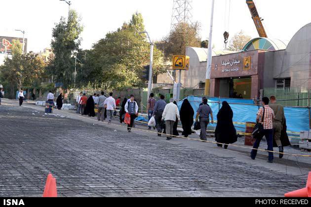  پیاده‌راه خیابان ۱۷ شهریور بازگشایی شد