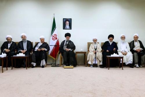 دیدار اعضای مجلس خبرگان با رهبر معظم انقلاب 