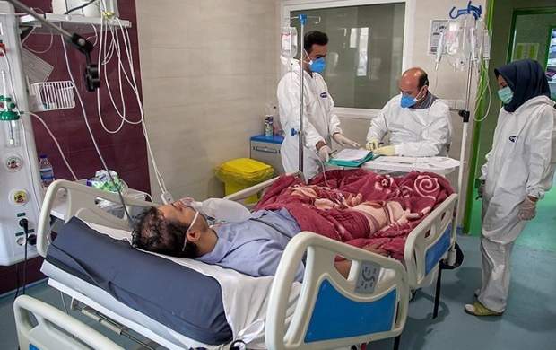 فوت ۲۰۳ بیمار کرونایی در شبانه روز گذشته