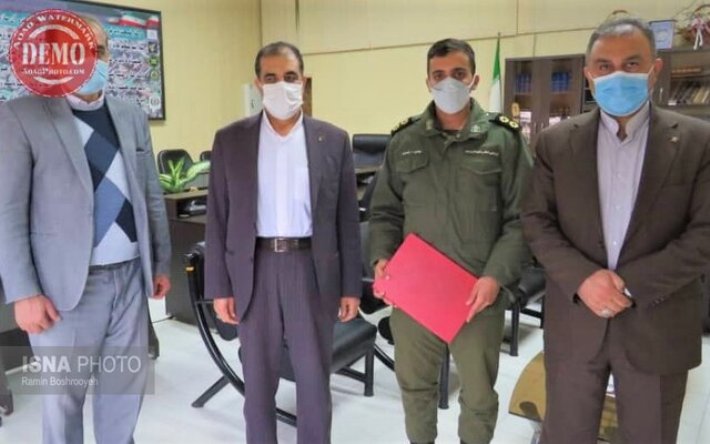  تجلیل از سرباز فداکار ناجا 
