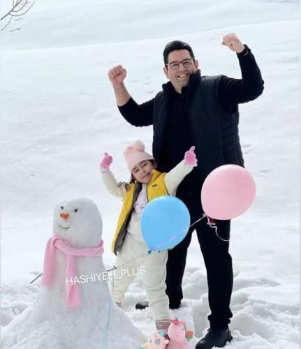 عکس/ محمدرضا احمدی و دخترش