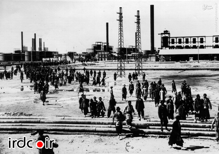 تصاویری از کشف نخستین چاه نفتی ایران 