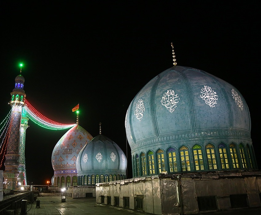 مسجد مقدس جمکران در آستانه نیمه شعبان