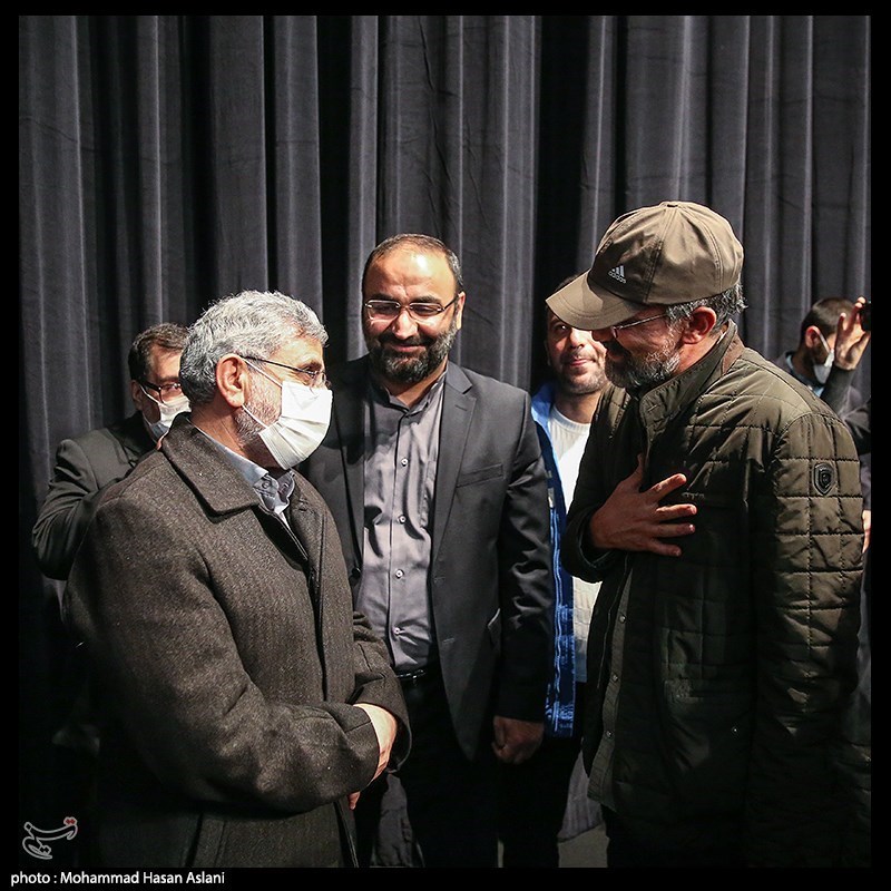 سردار قاآنی به تماشای "موقعیت مهدی" نشست / نمایش لایه‌ای جدید از زندگی شهدا + گزارش تصویری