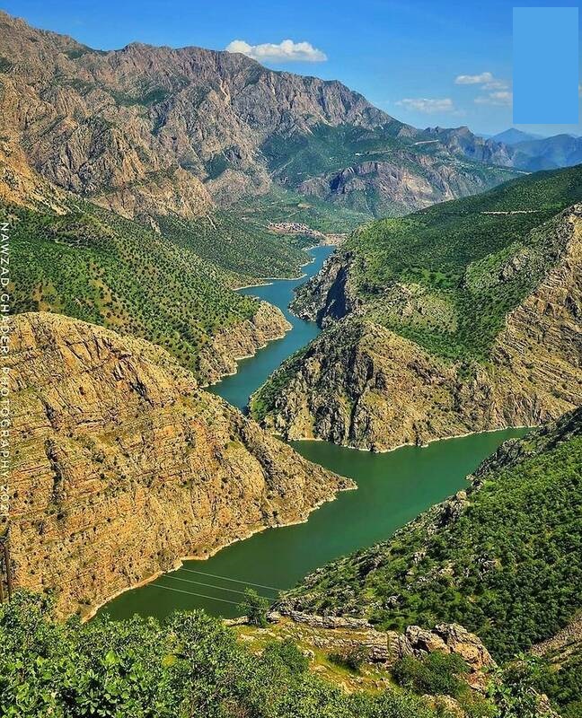 عکس/ اینجا رودخانه سیروان است عکس/ اینجا رودخانه سیروان است