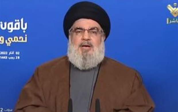 نصرالله: رزمنده‌ای از حزب‌الله در اوکراین نمی‌جنگد
