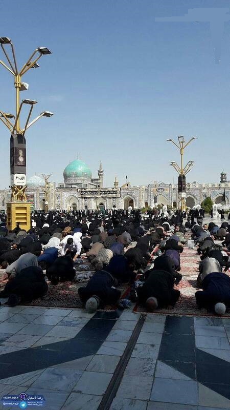  فیلم/ اقامه آخرین نماز ظهر در سال ۱۴۰۰